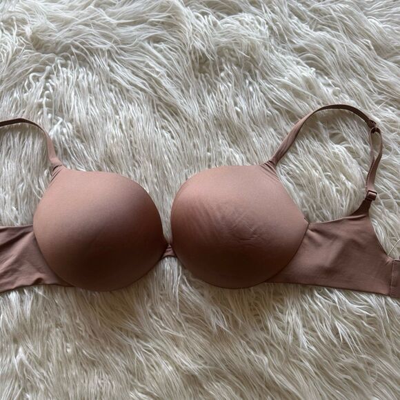 Skims Ultimate Push up Plunge Bra Sienna Size 32DDD - Picture 6 of 9